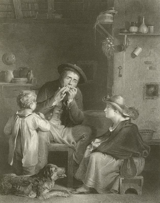 Judarna Harpa av David Wilkie