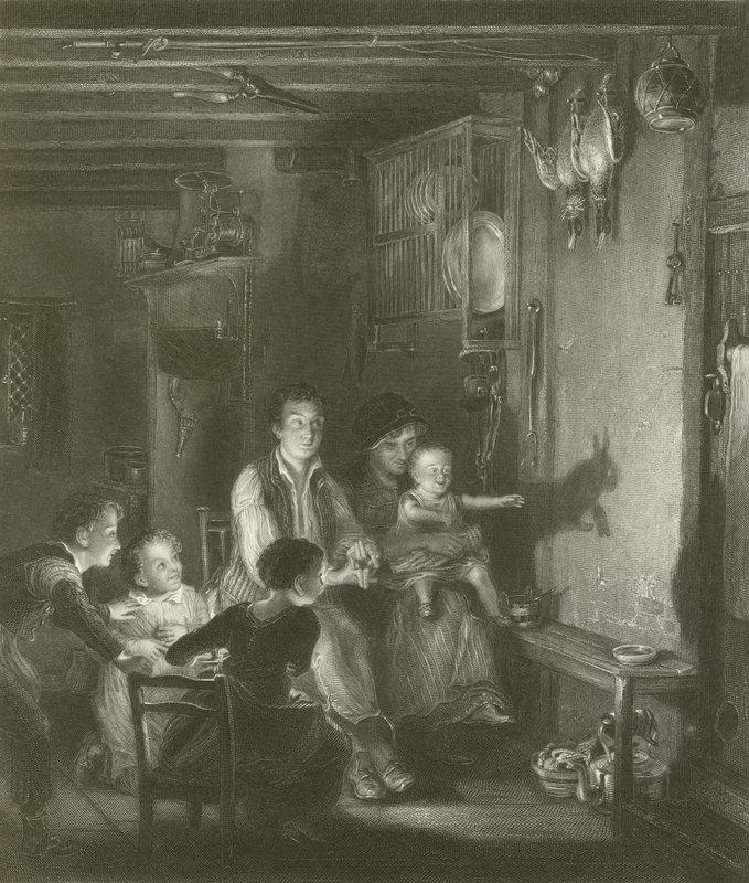 Kaninen på väggen av David Wilkie