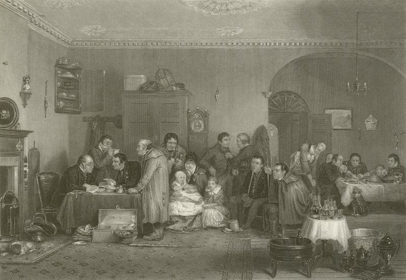 Hyresdagen av David Wilkie