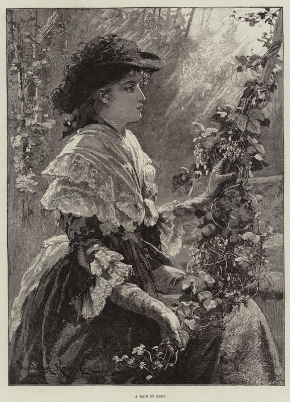 En Maid of Kent av Davidson Knowles