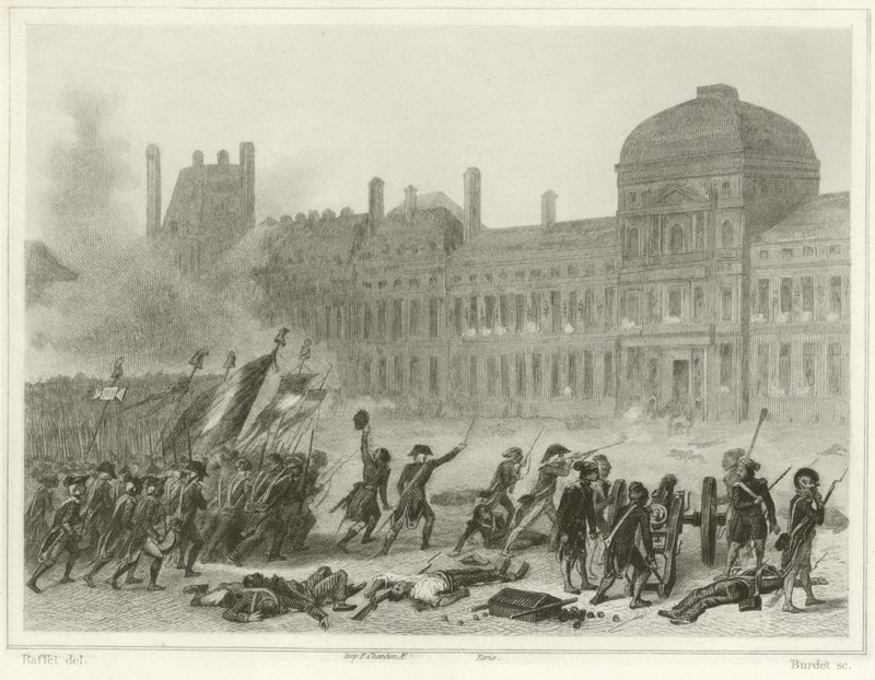 10 augusti 1792 av Denis Auguste Marie Raffet