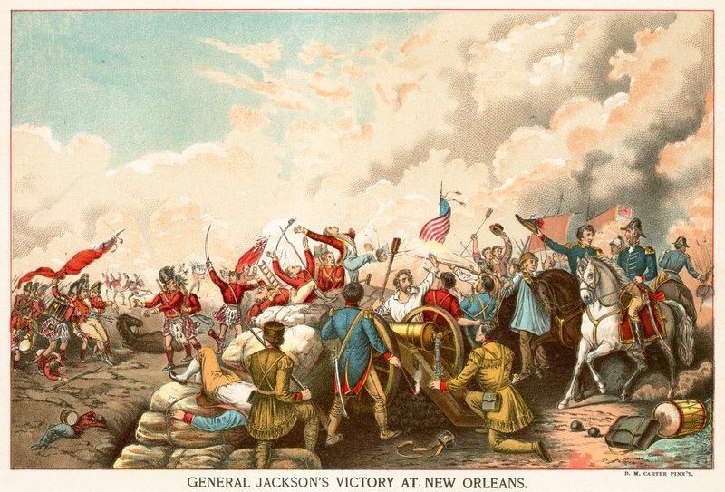 Ole manumalo ole General Jackson ile New Orleans Swed av Dennis Malone Carter