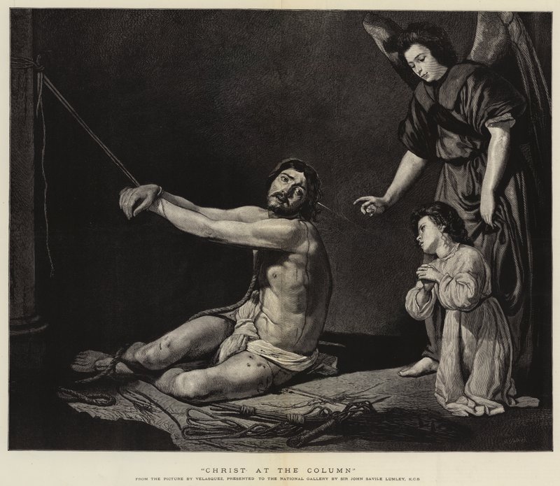 Kristus vid pelaren av Diego Velázquez