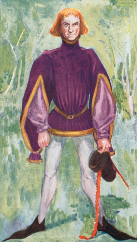 En man från Edward IV:s tid 1461-1483 av Dion Clayton Calthrop