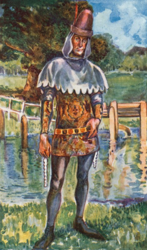 En man från Edwared III:s tid 1327-1377 av Dion Clayton Calthrop