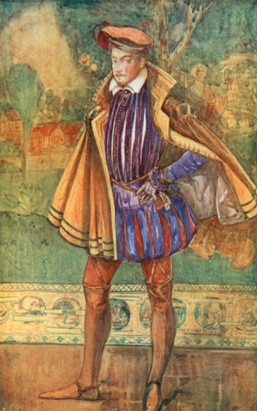 En man från Elizabeths tid 1558-1603 av Dion Clayton Calthrop