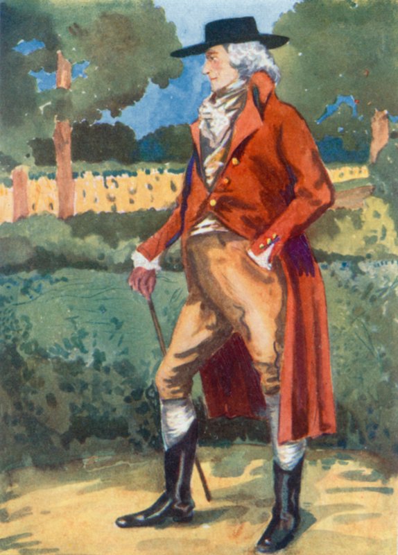 En man från George III:s tid 1760-1820 av Dion Clayton Calthrop
