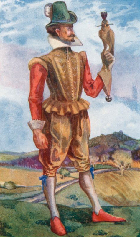 En man från James I:s tid 1603-1625 av Dion Clayton Calthrop