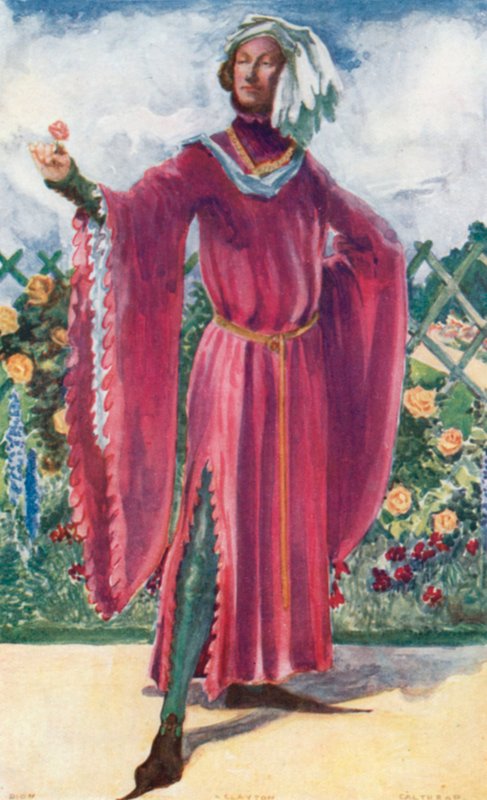 En man från Richard II:s tid 1377-1399 av Dion Clayton Calthrop