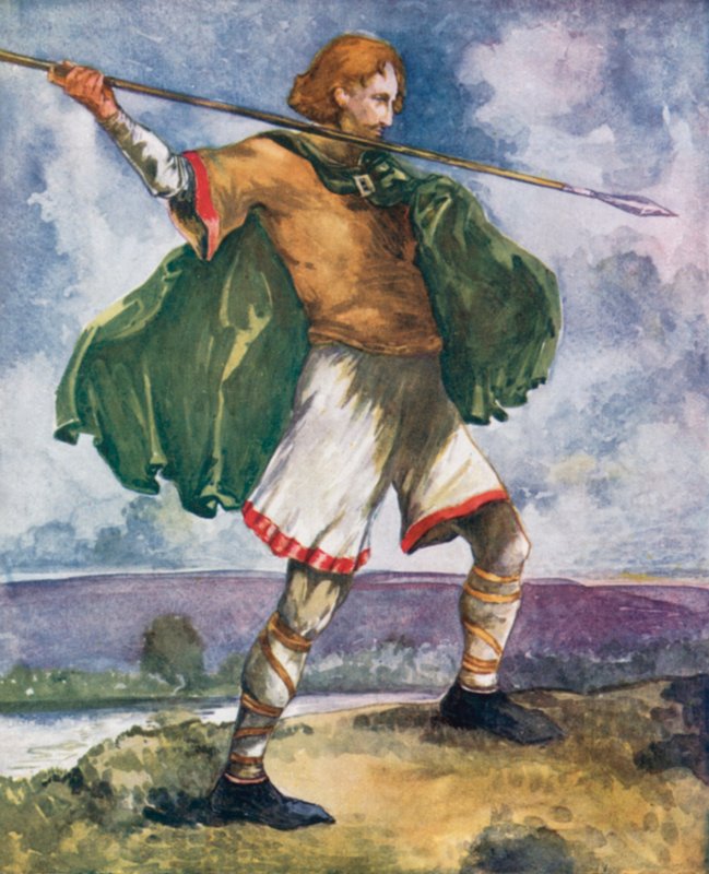 En man från Vilhelm II:s tid 1087-1100 av Dion Clayton Calthrop