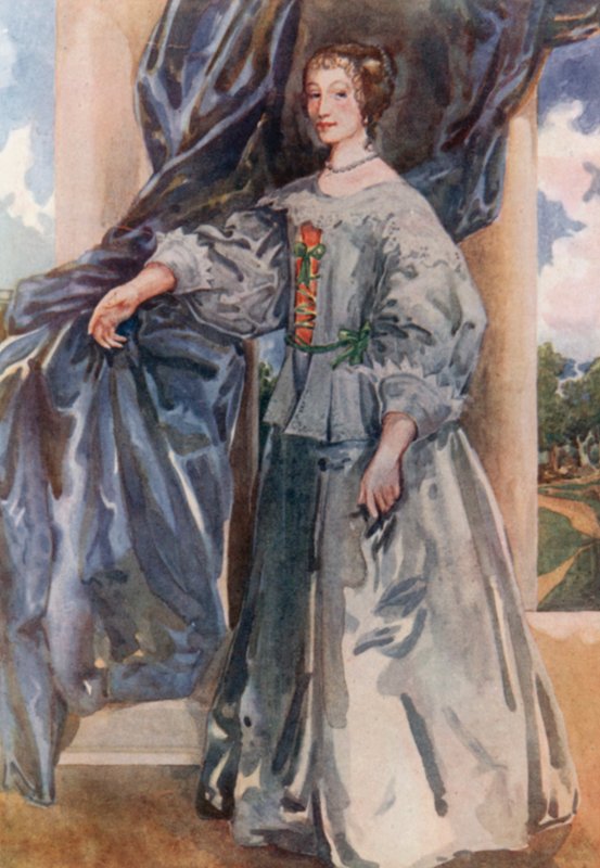 En kvinna från Karl I:s tid 1625-1649 av Dion Clayton Calthrop