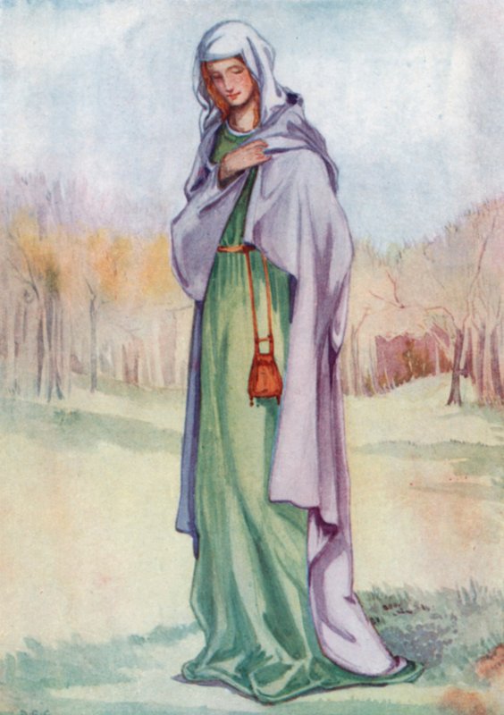 En kvinna från Henrik III:s tid 1216-1272 av Dion Clayton Calthrop