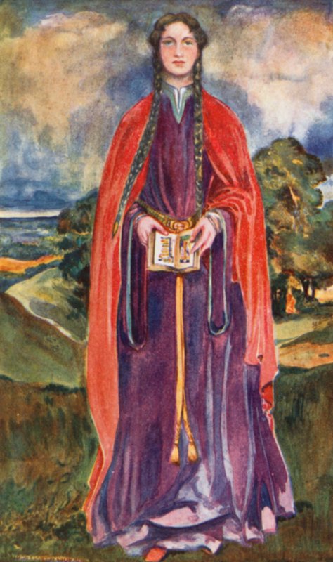 En kvinna från Henrik I:s tid 1100-1135 av Dion Clayton Calthrop