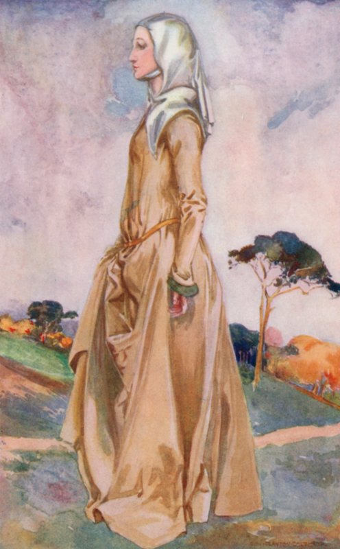 En kvinna från Henrik I:s tid 1154-1189 av Dion Clayton Calthrop