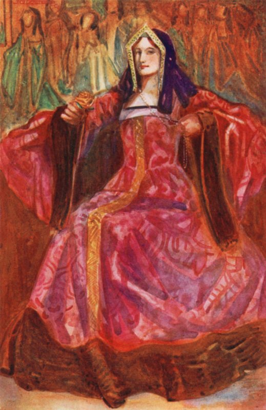 En kvinna från Henrik VII:s tid 1485-1509 av Dion Clayton Calthrop