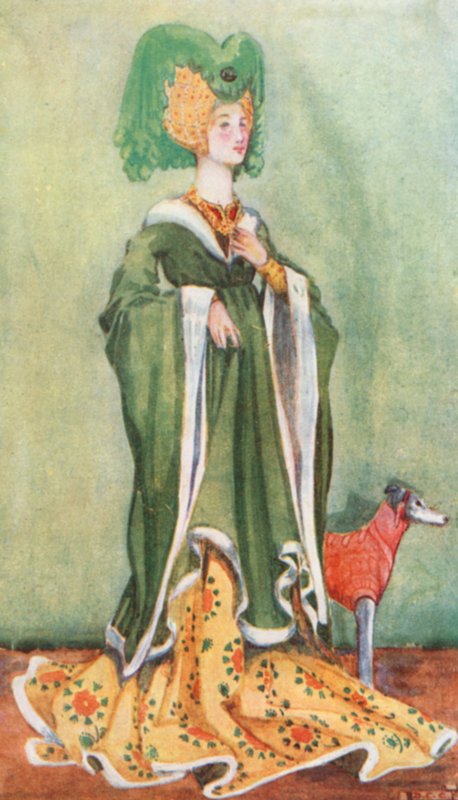 En kvinna från Henrik VI:s tid 1422-1461 av Dion Clayton Calthrop