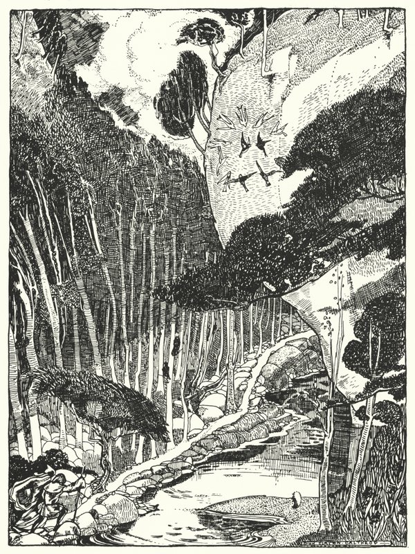 The Dim Forest (gravyr) av Dion Clayton Calthrop