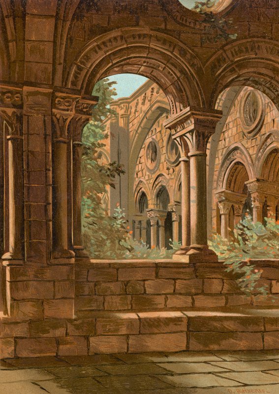 Byzantinska klostret i Tarragona av Dionisio Baixeras Verdaguer
