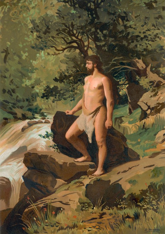 Primitiv människa av Dionisio Baixeras Verdaguer