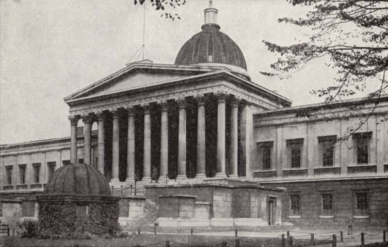 University College, Gower Street, Bloomsbury, London (s/v foto) av Donald McLeish