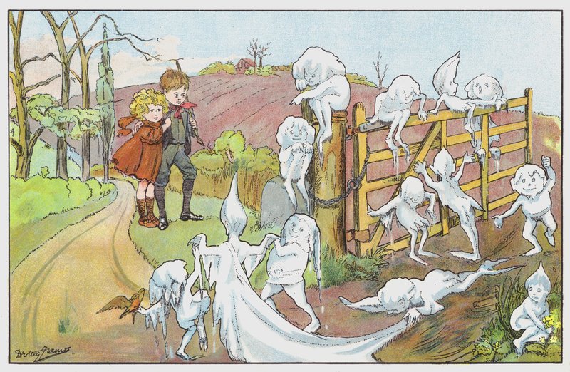 En skara snöflingor av Dorothy Furniss
