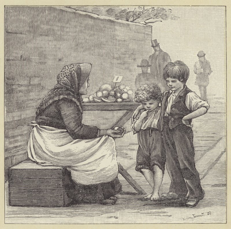 London Street Araber av Dorothy Stanley