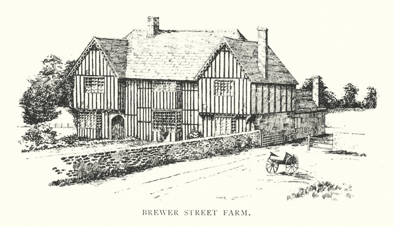 Brewer Street Farm (litografi) av Duncan Moul