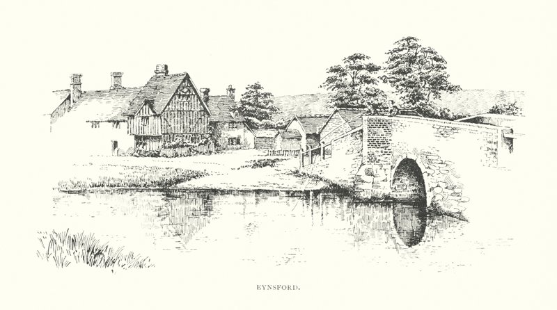 Eynsford (litografi) av Duncan Moul