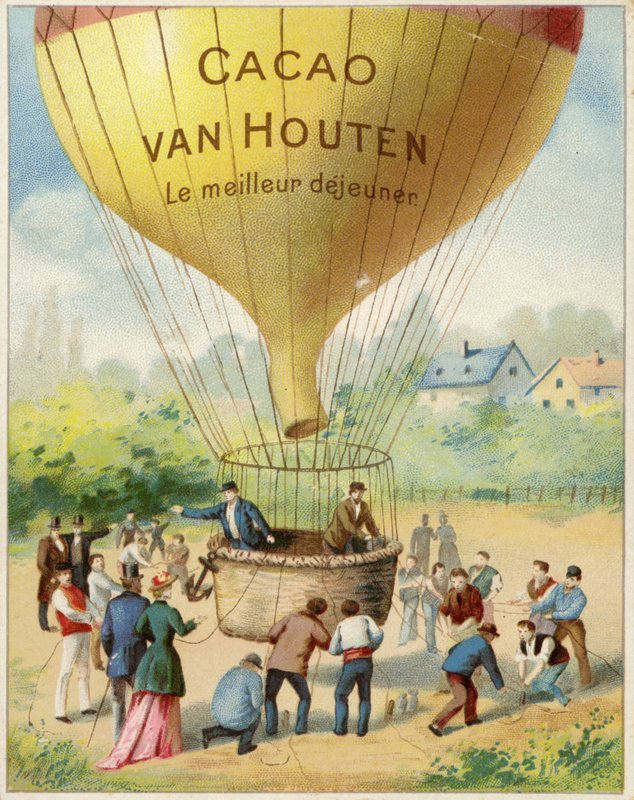 Ballongen på väg att stiga av Dutch School