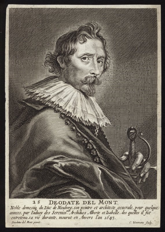 Deodat del Monte av Dutch School