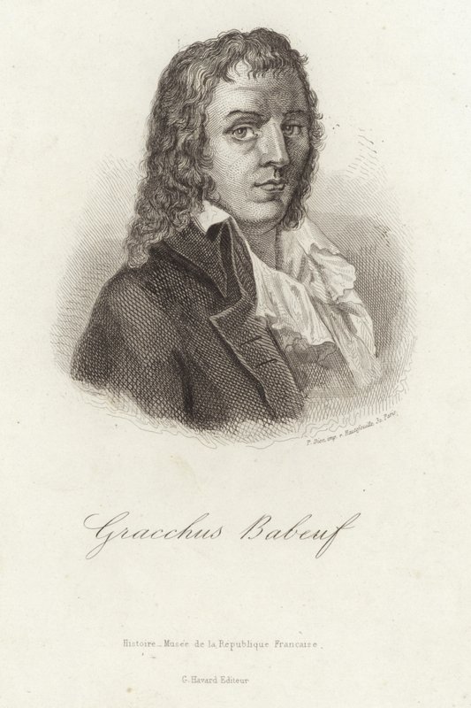 Gracchus Babeuf av Dutch School