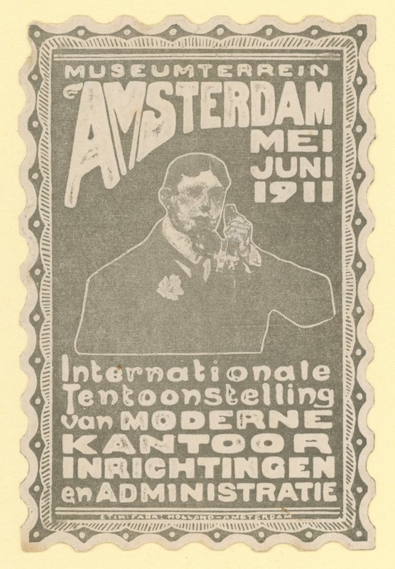 Internationell utställning av modern kontorsutrustning, Museum Grounds, Amsterdam, 1911 av Dutch School