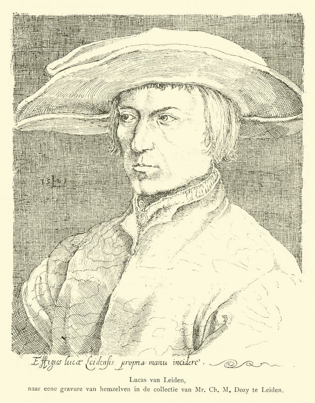 Lucas van Leyden, holländsk konstnär av Dutch School