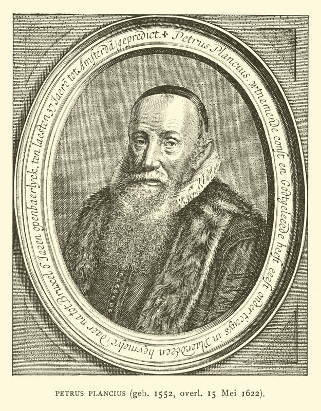 Petrus Plancius, holländsk astronom, kartograf och präst av Dutch School