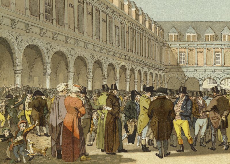 Amsterdams stora utbyte, 1800-talet av Dutch School