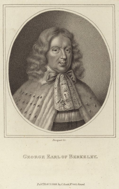 George Earl of Berkeley av E. Bocquet