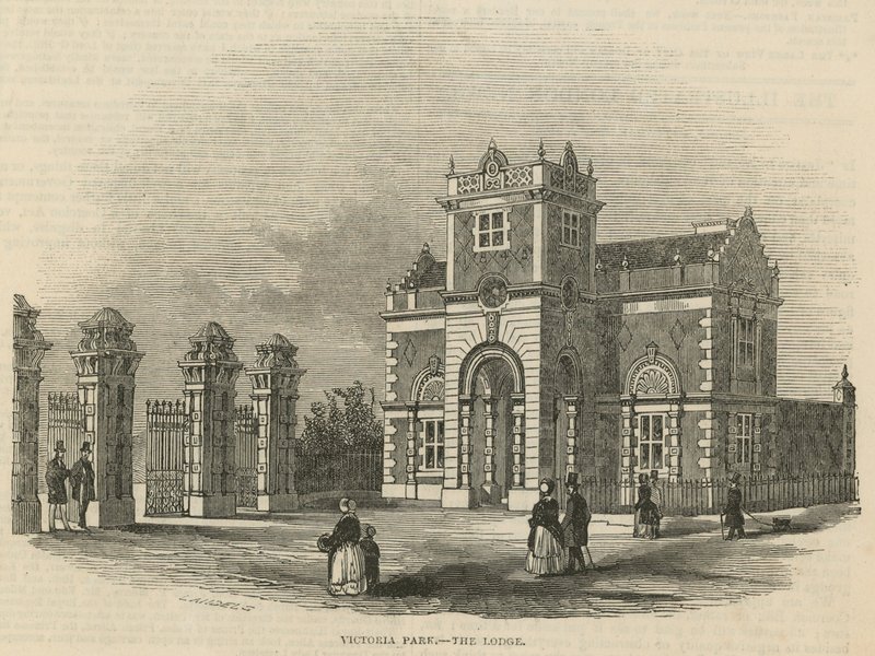 Victoria Park - logen av Ebenezer Landells