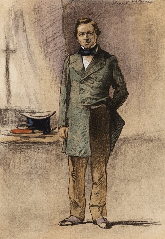 Illustration till Madame Bovary av Gustave Flaubert (färglitografi) av Edgar Chahine