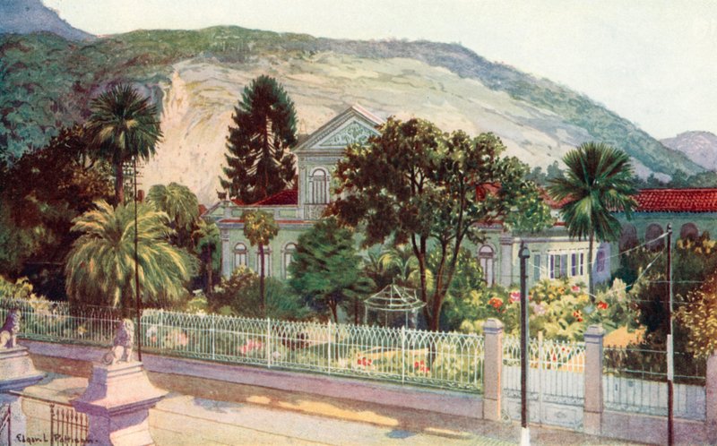 Senator Ruy Barbozas bostad, Rua Sao Clemente av Edgar L. Pattison