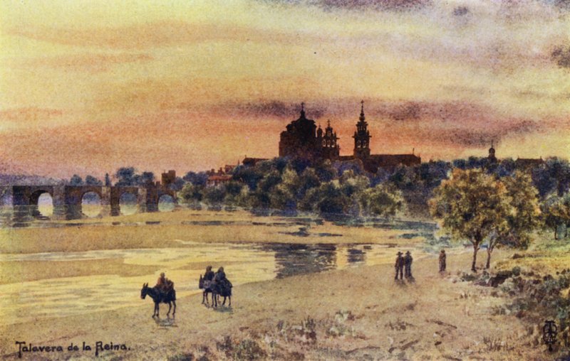 Norra Spanien: Från stranden av Tejo (färgade medlemmar) av Edgar T. A. Wigram