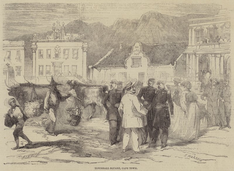 Rådhustorget, Kapstaden av Edmond Morin