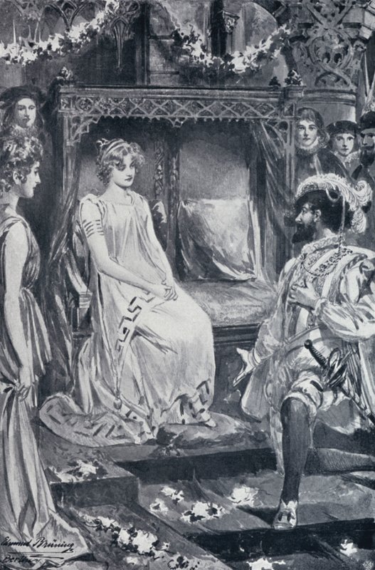 Illustration för Goethes Faust av Edmund Bruning