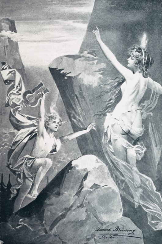 Illustration för Goethes Faust av Edmund Bruning