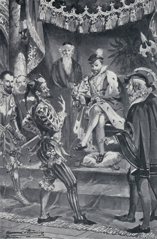 Illustration för Goethes Faust av Edmund Bruning
