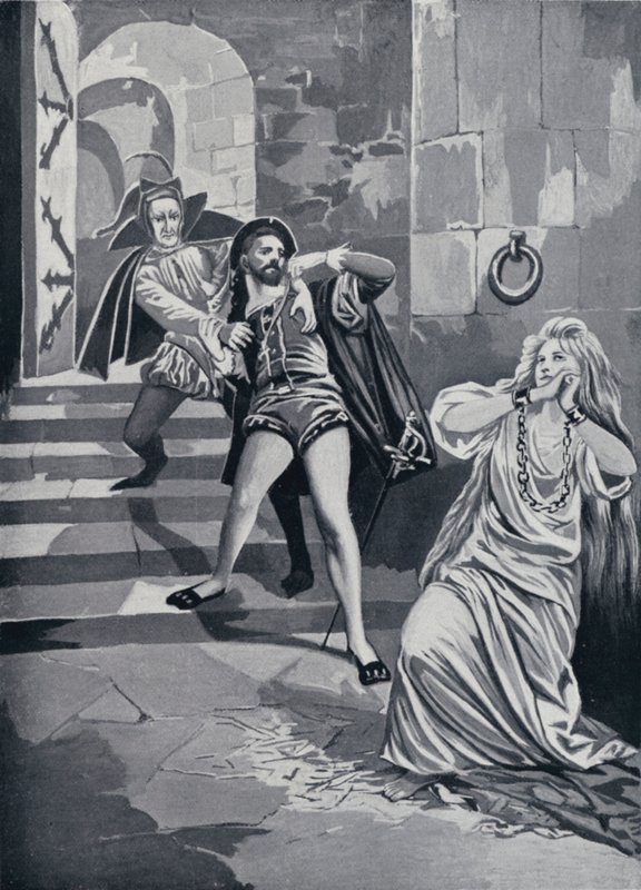 Illustration för Goethes Faust av Edmund Bruning
