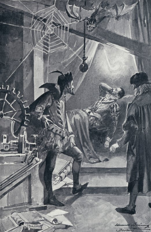 Illustration för Goethes Faust av Edmund Bruning