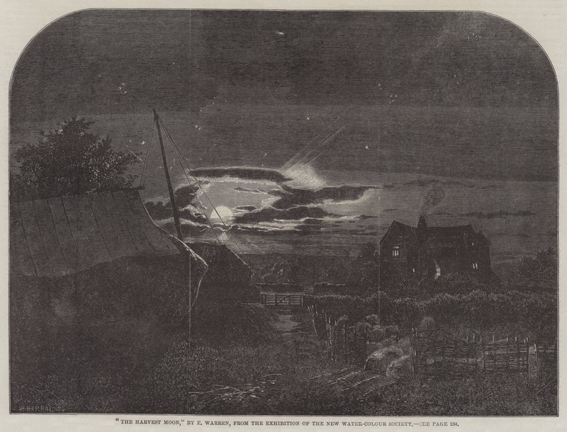 Skördemånen av Edmund George Warren