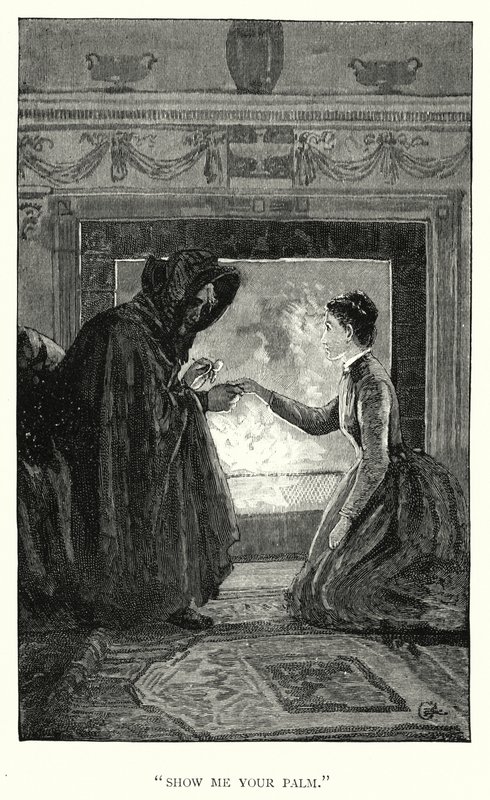 Illustration för Jane Eyre av Charlotte Bronte (gravyr) av Edmund Henry Garrett