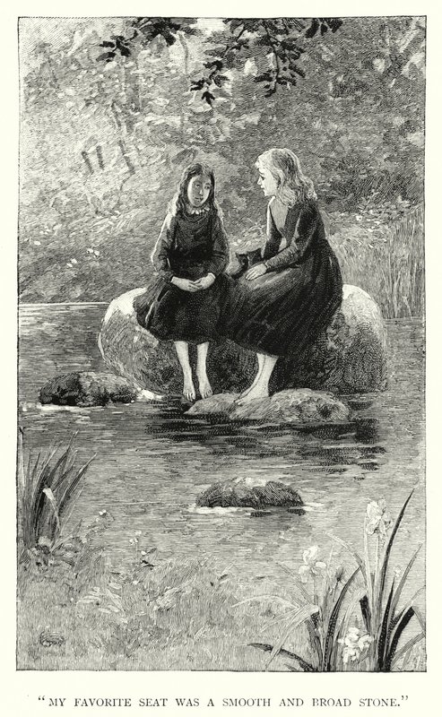 Illustration för Jane Eyre av Charlotte Bronte (gravyr) av Edmund Henry Garrett
