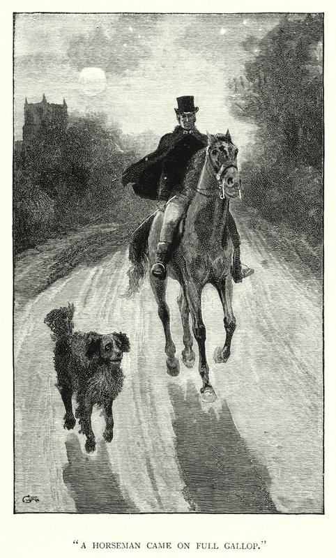 Illustration för Jane Eyre av Charlotte Bronte (gravyr) av Edmund Henry Garrett
